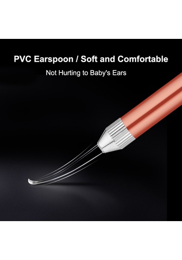 Geeroyoo Aile İçin Led Işıklı Kulak Temizleme Seti - Çocuk Ve Yetişkin Uygun, Alüminyum Ve Paslanmaz Çelik, Mavi, Pil Dahil Değil