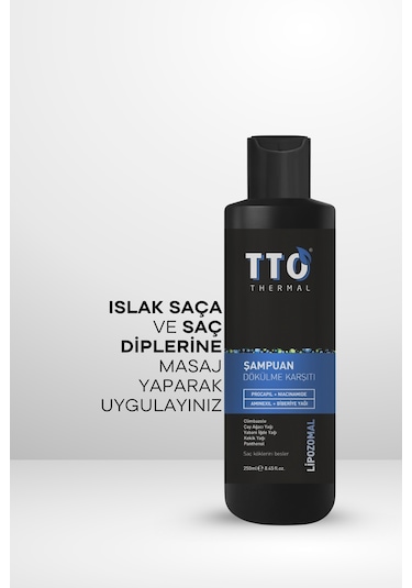 Tto Dökülme Karşıtı Şampuan 250 ML