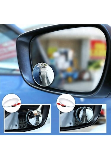 Kör Nokta Aynası Park Etme Aynası Yuvarlak 2 Adet
