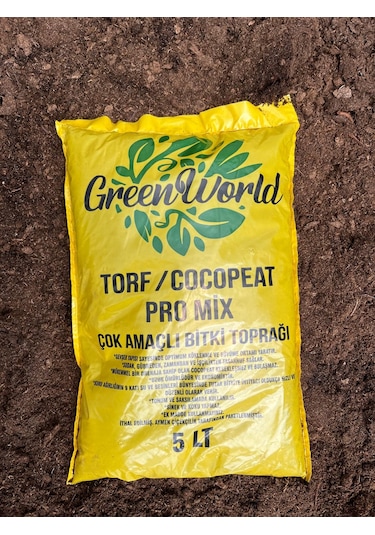 5 Litre İthal Çok Amaçlı Bitki Toprağı Torf Cocopeat Kokopit