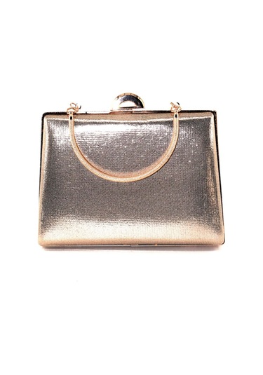 Suyolu Taşlı Gold Abiye Çanta. Abiye Portföy Clutch Davet Gece Çantası Kadın Altın Abiye Taşlı Çanta Gold