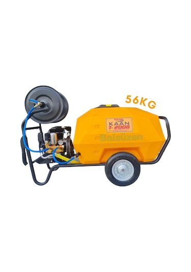Kaan T200B 4T 7HP Arabalı Benzinli İlaçlama Makinesi