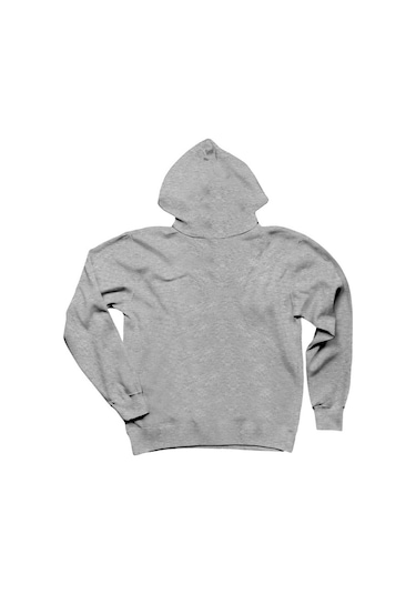 GTA Three Conspirator Gri Kapşonlu Sweatshirt Hoodie Gri