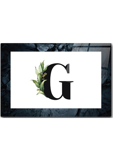 Decorita Cam Kesme Tahtası - Cam Kesme Tablası Harfli Tasarım G 20 CM x 30 CM