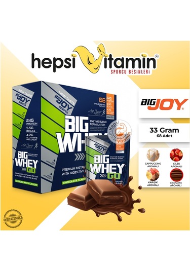 Bigjoy Sports Whey Protein Tozu Tekli 68 Servis 2244 Gr