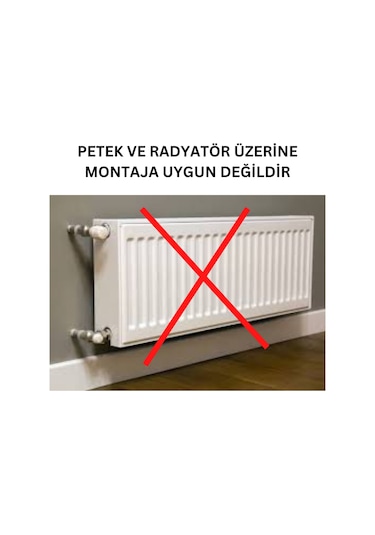 60x110 Cm Antrasit Sabit Raflı Duvara Monte Kırma Katlanır Masa