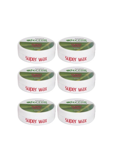 Sector Hairmate Superwax Normal Yeşil Wax 150 Ml 6 Adet
