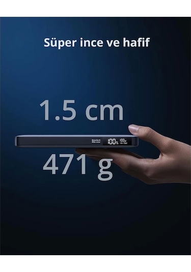 Ontech - Aukey Pb-y44-gy 100w 20000 Mah Pd 3.0 Laptop Powerbank Çok Renkli