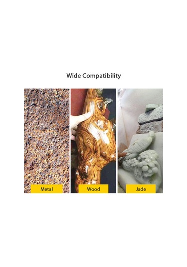 Hallow 45 Parça Paslanmaz Çelik Tel Fırça Tekerlek Seti 1/8'' E19615