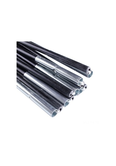 Folinda Cam Fibre Kirişli Çiftli Çadır Direği Seti - Dayanıklı, Korozyon Direnci, Kolay Montaj, İki Kişilik Çadırlar İçin Saklama Çantası Yok Çok Renkli