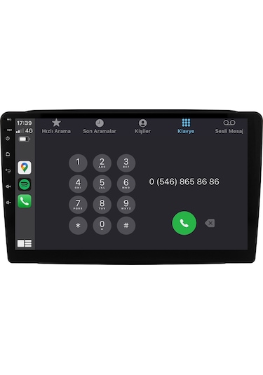 Skoda Fabia Android Multimedya Sistemi 2007-2014 Crv-4819xr 9"