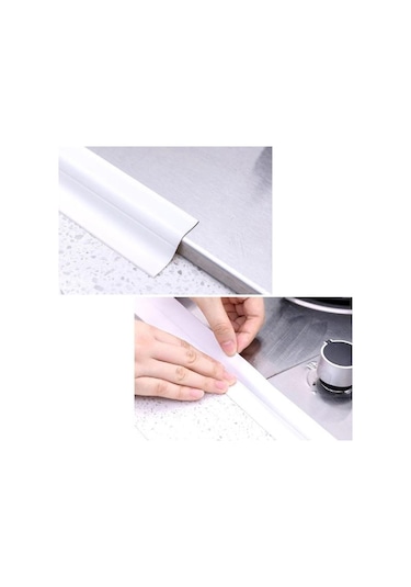 2'Li Su Sızdırmaz Banyo Mutfak Lavabo Küvet Izolasyon Şerit Bant