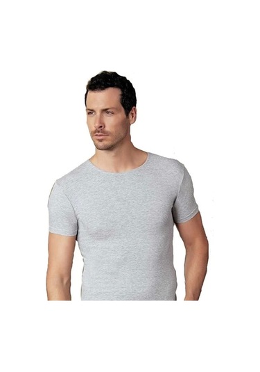 Licralı Bisiklet Yaka Atlet E069 Beyaz