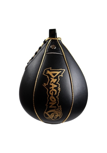 Dragondo 45014 Punching Ball Mexican Style - Small Speed Ball Hız Refleks Topu Siyah - Altın