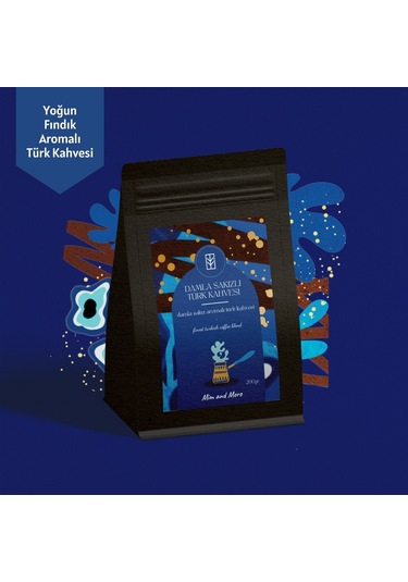 Mim And More Damla Sakız Aromalı Türk Kahvesi 200 G