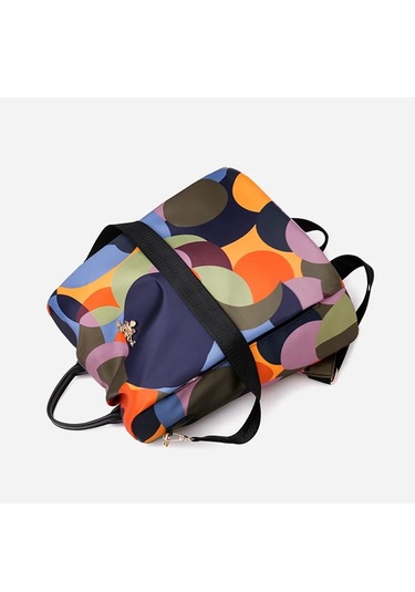 Lüks Sırt Çantaları Kadın Oxford Su Geçirmez Omuz Çantaları Okul Çok Renkli