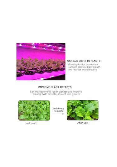 Tam Spektrum Bitki Büyütme Şerit Işık 5v Usb Uç 3 Mt Dış Mekan