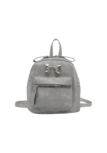 Lyon Kadın Sırt Çantası All-maç Seyahat Kadın Çantası - Gümüş Gümüş