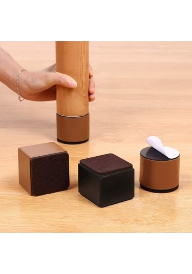 Flybuy Bosphorusboutique Yükseklik Artırıcı, Kare Beyaz, 6cm, 5cm, 5cm, Kanepe Ve Yatak İçin Kaldırabilir Mobilya Aksesuarı -