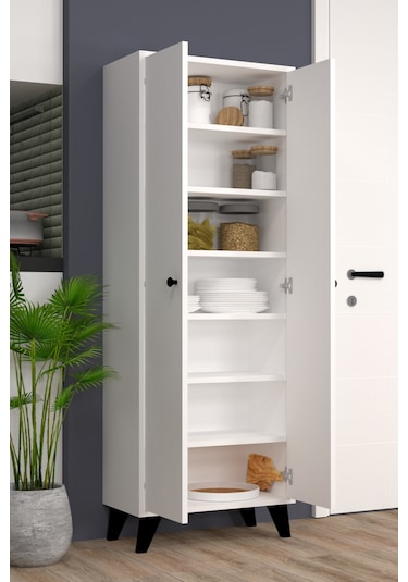 Poyraz No 1 Banyo Dolabı Beyaz