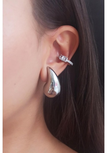 Kadın Vip Seri Su Damlası Model Küpe