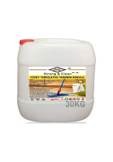 Strong&Clean Yüzey Temizleyici Yasemin Kokulu 30 KG