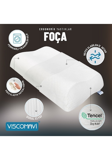Viscomavi Foça Ergonomik Visco Yastık