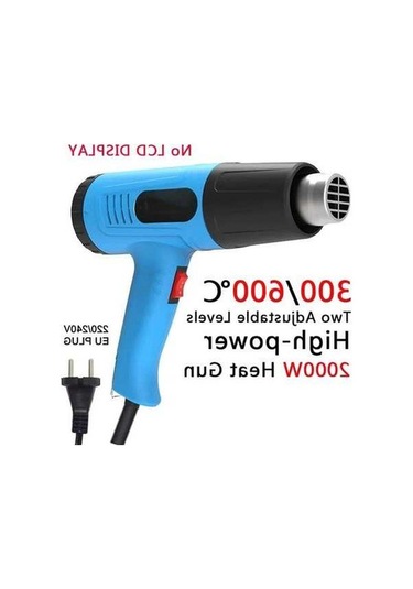 Createtech 2000w Isı Tabancası - 2 Sıcaklık Seçenek