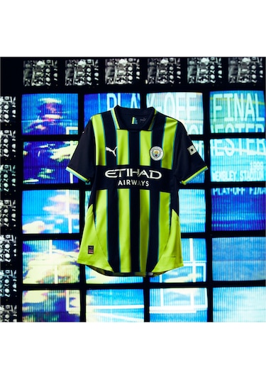 Puma Manchester City 24/25 Erkek Deplasman Forması 775086 02 Mavi