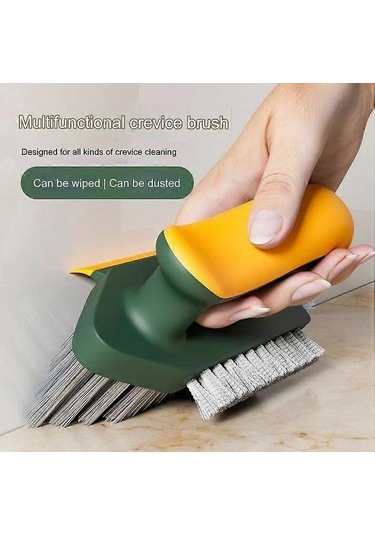 4'ü 1 Arada Çok Amaçlı Fırça V Şeklinde Sert Kıllar, Harç Ve Köşe Fırçası Banyo Fayanslarını, Mutfağı Temizlemek İçin, 149 93mm