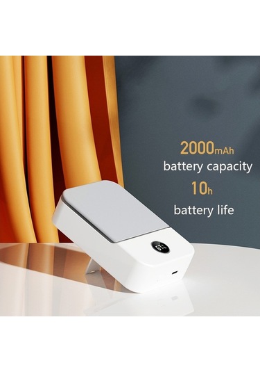 Soulader Taşınabilir Mini Boyun Fanı - Hafif Ve Kullanışlı Kişisel Klima, Serinletici Asılı Fan