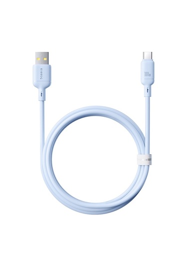 Baseus Silky Serisi Cbtxm Cbtx00w Usb'den Usb-c / Type-c Hızlı Şarj Kablosu Cbtx