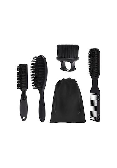 Dolıty Berber Fırçası Ve Tarak Seti Temizleme Saç Kese-paketi