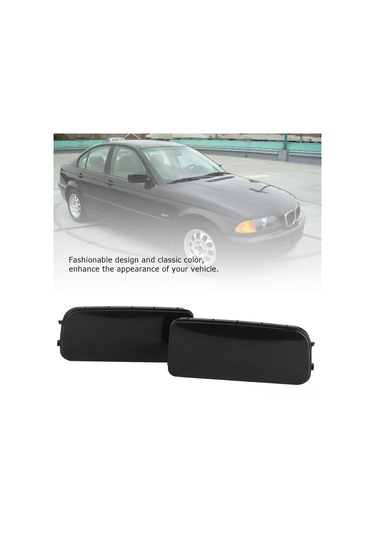 Reedark E30 E36 E46 318 323 325 Araçlar İçin Abs Plastiği Faro Koruması 51118122449+51118122450 , Kırılmaya Dayanıklı, Zırhlama Ve Toz Koruma, Kolay Kurulum