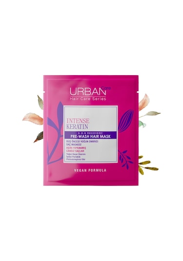 Intense Keratin Aşırı Yıpranmış Ve Cansız Saçlara Duş Öncesi Saç Bakım Maskesi 12'li Set