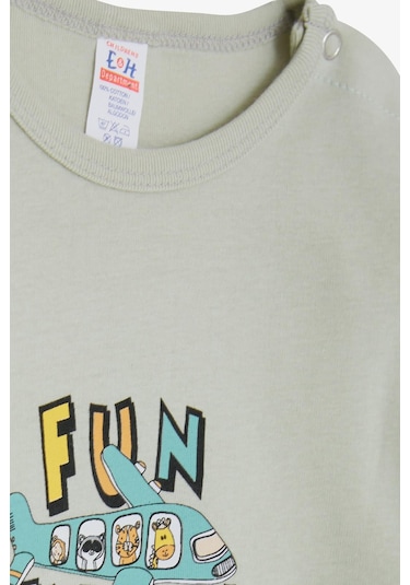 Breeze Erkek Bebek Çıtçıtlı Zıbın Body Pilot Hayvancıklar Baskılı 9 Ay-3 Yaş, Su Yeşili-su Yeşili Su Yeşili Breeze Erkek Bebek Çıtçıtlı Zıbın Body Pilot Hayvancıklar Baskılı 9 Ay-3 Yaş, Su Yeşili-su Yeşili Su Yeşili