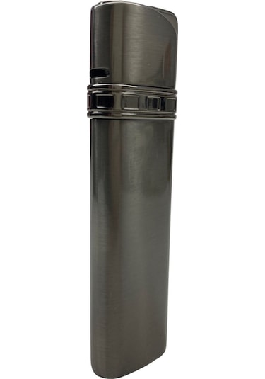 Aomai Slim Gazlı Pürmüzlü Çakmak Füme 809144