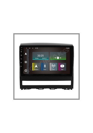 Govimaks Fıat Albea 2005-2012 Uyumlu 6 Gb Ram 128 Gb Hafıza Androıd Multımedıa Teyp 9"