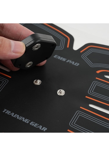 Xiyyadms 10 Modlu 20 Kademeli Karın Kası Güçlendirici, Şarj Edilebilir Pil, Ev Ve Ofis Kullanımı İçin Pratik Kas Geliştirme Aleti Siyah