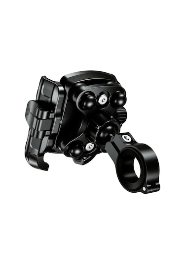 Nukrotech Mrt Road Titreşim Modüllü Telefon Tutucu Gidon Ve Ayna Aparatlı Siyah