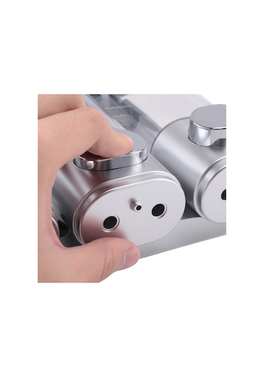 Xiaaokeji Oda Duvara Monte Banyo Duş Pompası Dağıtıcı Ve Düzenleyici - B Gümüş - Şeffaf