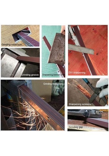 Springsun Açılı Taşlama Makinesi İçin Çok Amaçlı Zımpara Kayışı Dönüştürme Aparatı - Alüminyum Alaşımlı