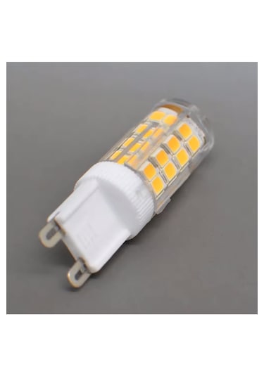 Mısır Led Kapsül Ampul G9 Duy 4w 3000k Şeffaf Cam Gün Işığı 10'lu