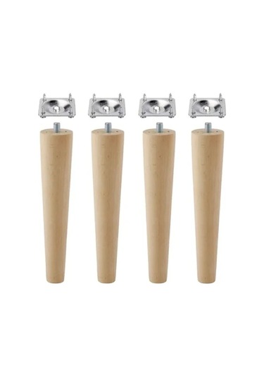 Ahşap Mobilya İçin 20 Cm M8 Civatalı Set - 8'li Abanoz