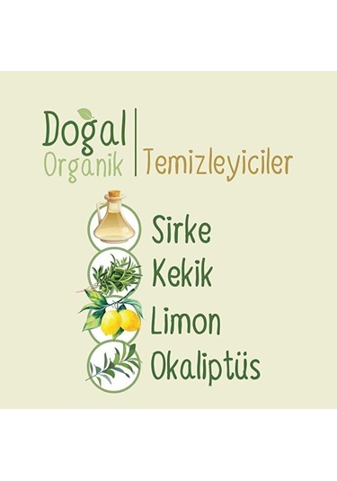 Sleepy Doğal Organik Pamuklu Temizlik Havlusu 24 Yaprak 50 Paket