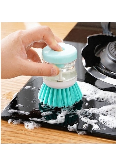 Deterjan Hazneli Bulaşık Yıkama Fırçası-9053416607098hkn
