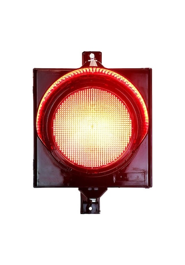 200 Mm Power Ledli Tekli Sinyal Verici, Trafik Lambası-573 - 24 Vdc