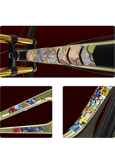 Yuntech01 Bisiklet Koruma Filmi: Renkli Ve Desenli 3m Pvc Kaplama, Tüm Bisiklet Modelleri İçin Dayanıklı Ve Koruyucu