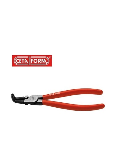 Ceta Form E68-44-0180 Iç Segman Pense ( Eğri Uçlu-Yaysız ) 180 19