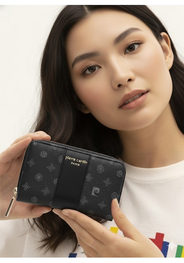 Pierre Cardin Kadın Cüzdan 06PC24K5022-MN Siyah